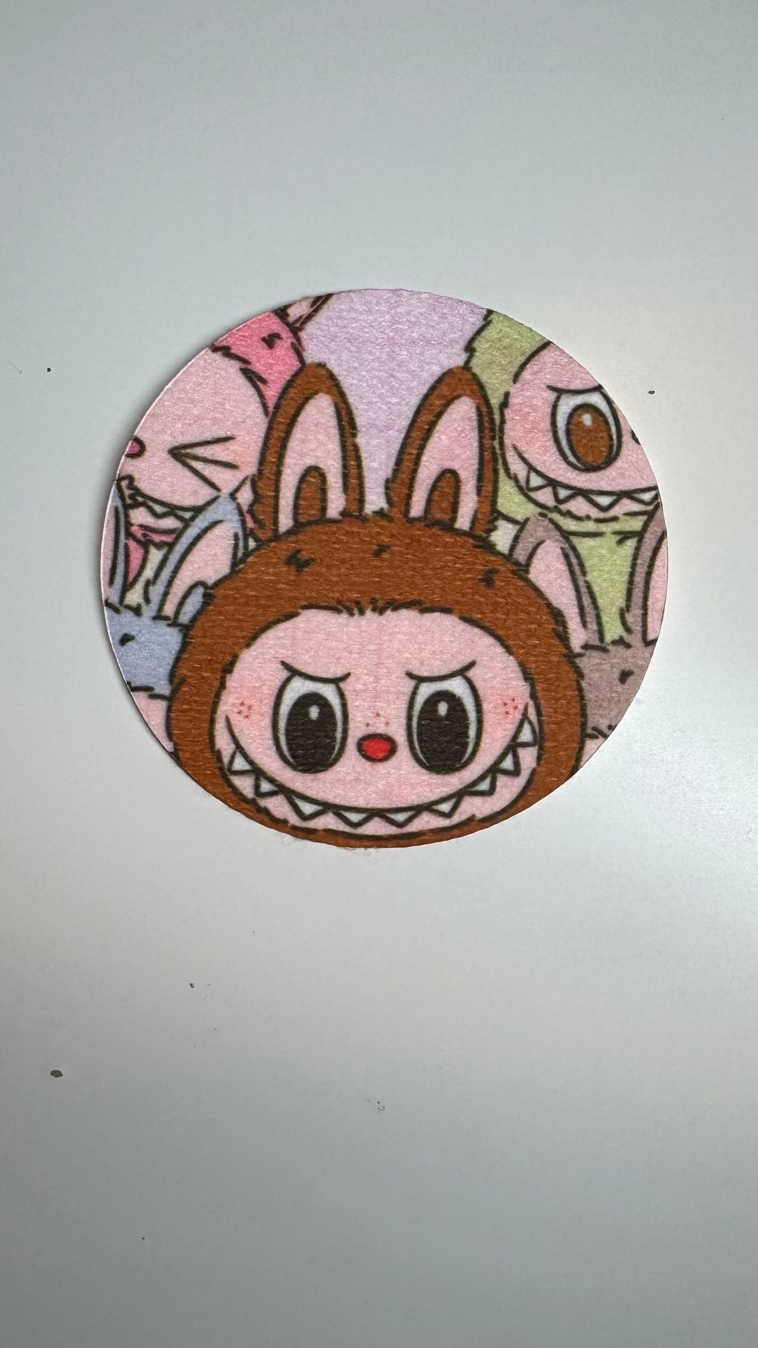 Labubu-Inspired Diabetes Overpatch for Dexcom G7/G6, Libre, and Omnipod (Design #2)