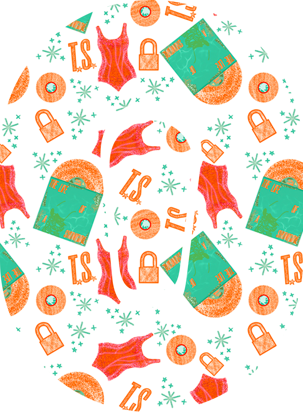 Taylor Swift TLOAS-Inspired Diabetes Overpatch for Dexcom G7/G6, Libre, and Omnipod (Design #2)