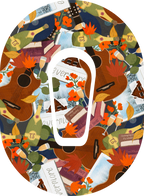 Taylor Swift Evermore-Inspired Diabetes Overpatch for Dexcom G7/G6, Libre, and Omnipod