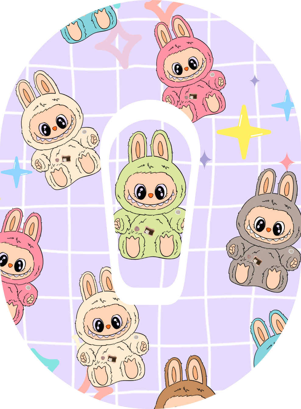 Diabubu Diabetes Overpatch for Dexcom G7/G6, Libre, and Omnipod