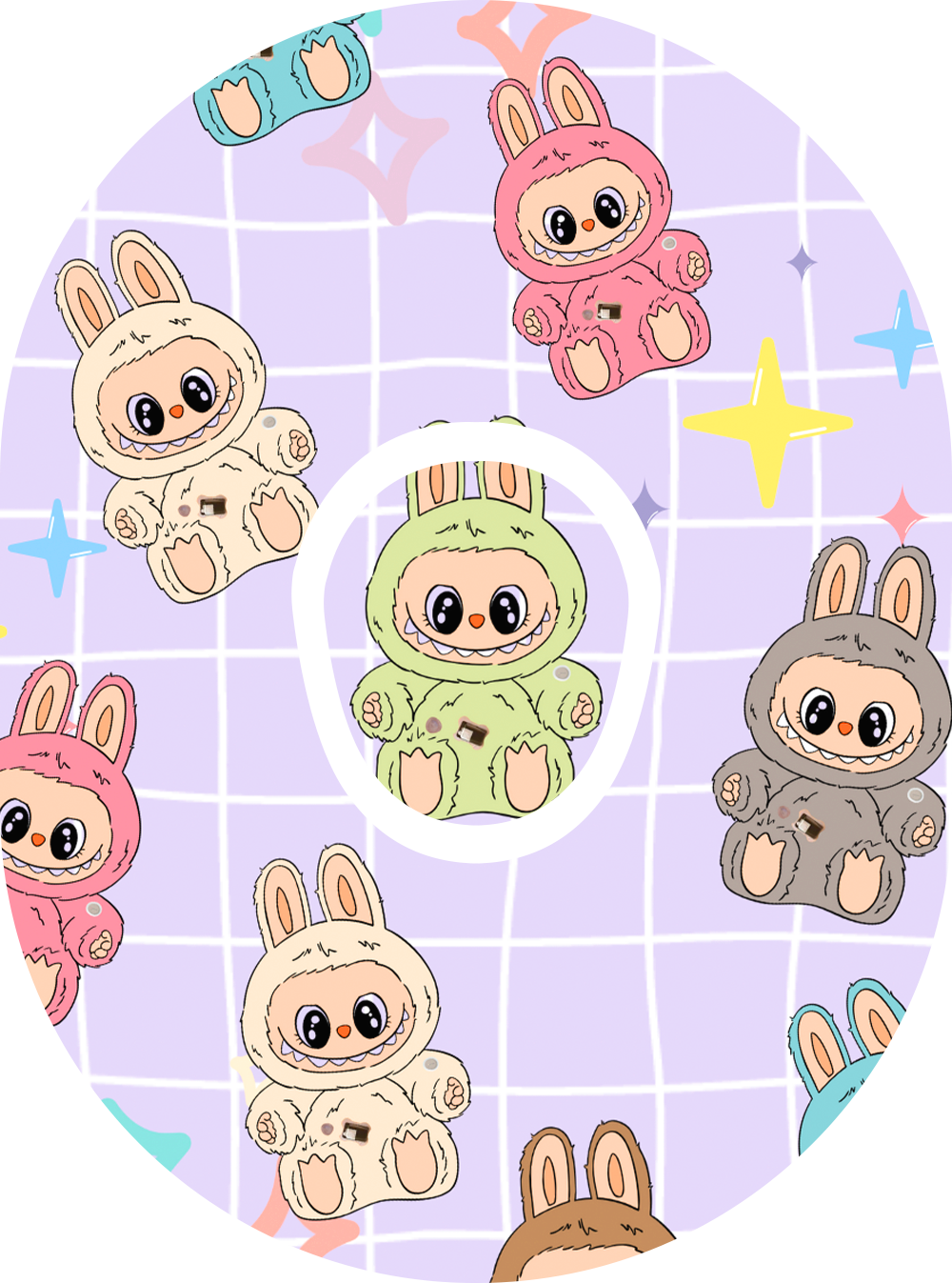 Diabubu Diabetes Overpatch for Dexcom G7/G6, Libre, and Omnipod