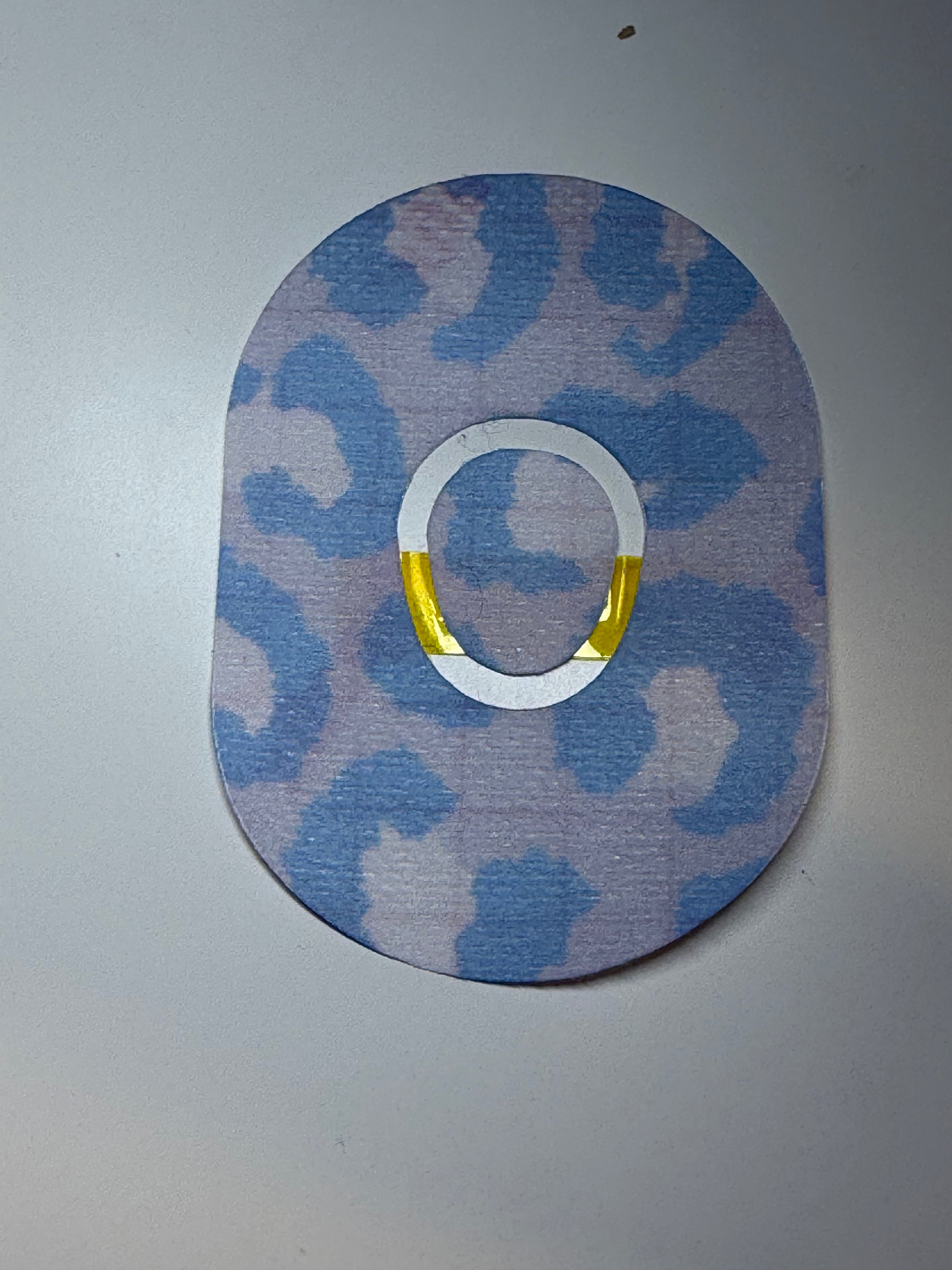 Blue Cheetah Diabetes Overpatch for Dexcom G7/G6, Libre, and Omnipod