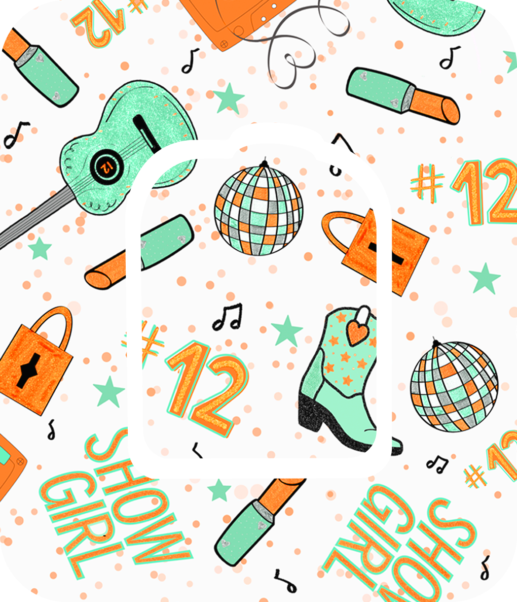 Taylor Swift TLOAS-Inspired Diabetes Overpatch for Dexcom G7/G6, Libre, and Omnipod (Design #1)