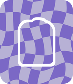 Purple Wavy Diabetes Overpatch for Dexcom G7/G6, Libre, and Omnipod