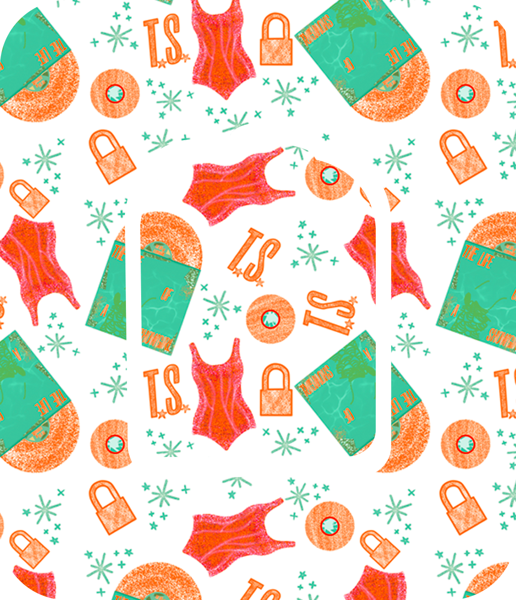 Taylor Swift TLOAS-Inspired Diabetes Overpatch for Dexcom G7/G6, Libre, and Omnipod (Design #2)