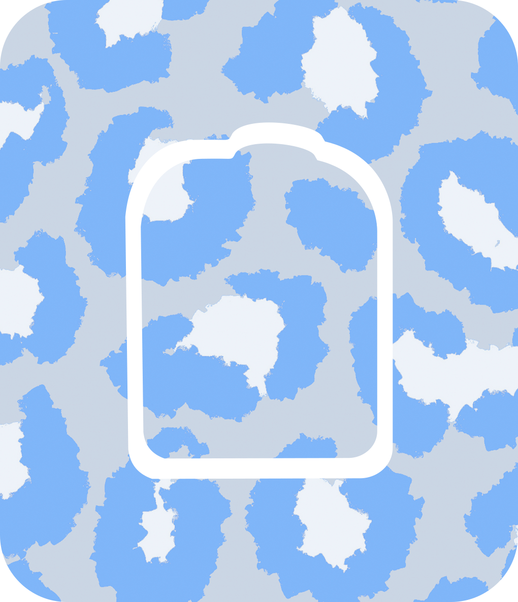 Blue Cheetah Diabetes Overpatch for Dexcom G7/G6, Libre, and Omnipod