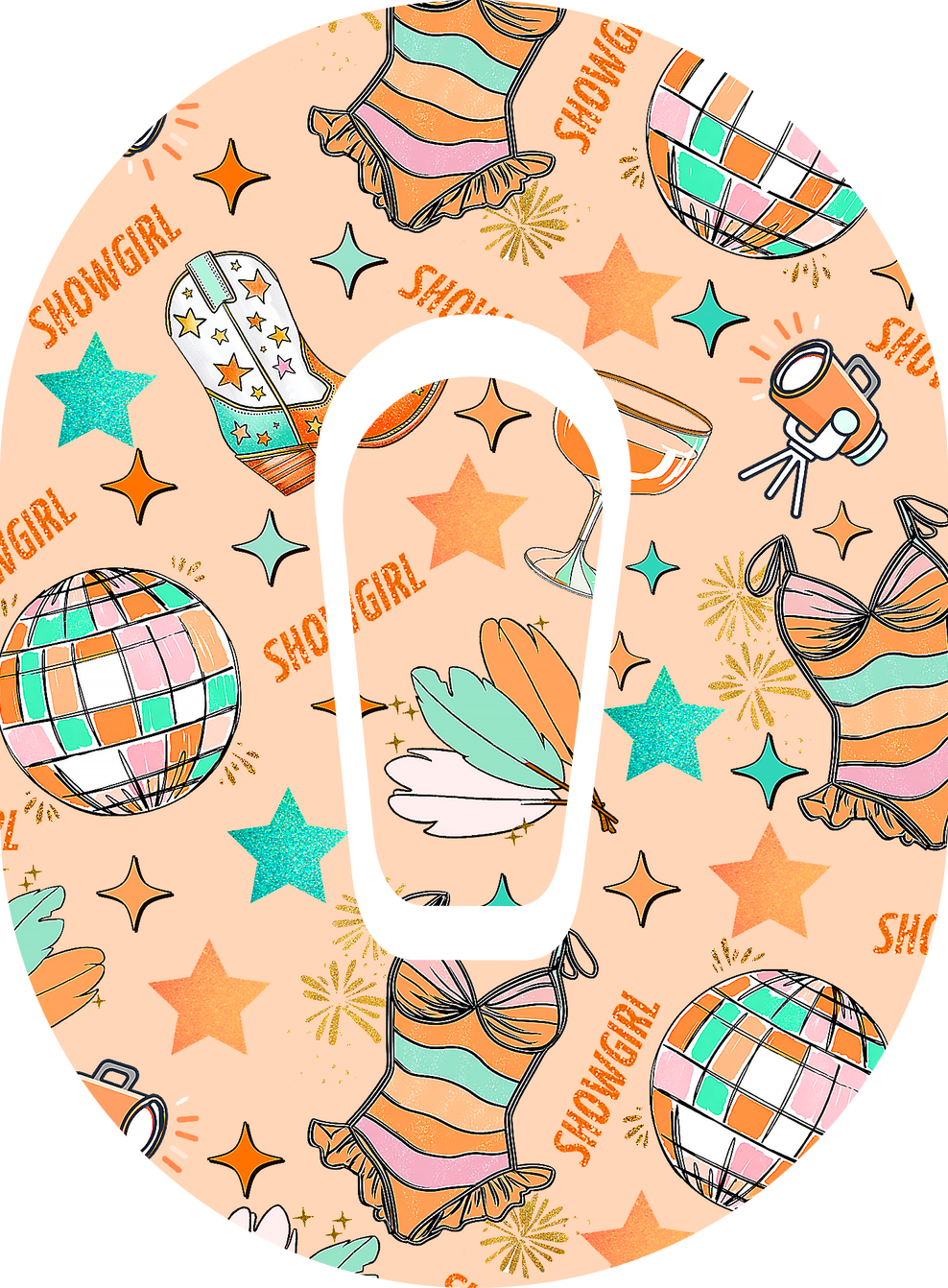 Taylor Swift TLOAS-Inspired Diabetes Overpatch for Dexcom G7/G6, Libre, and Omnipod (Design #4)