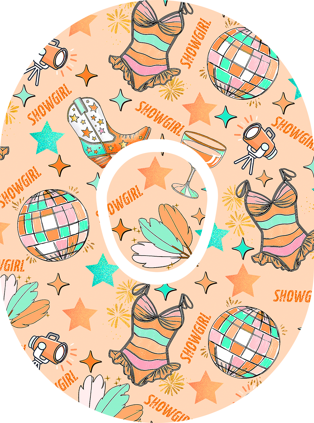 Taylor Swift TLOAS-Inspired Diabetes Overpatch for Dexcom G7/G6, Libre, and Omnipod (Design #4)