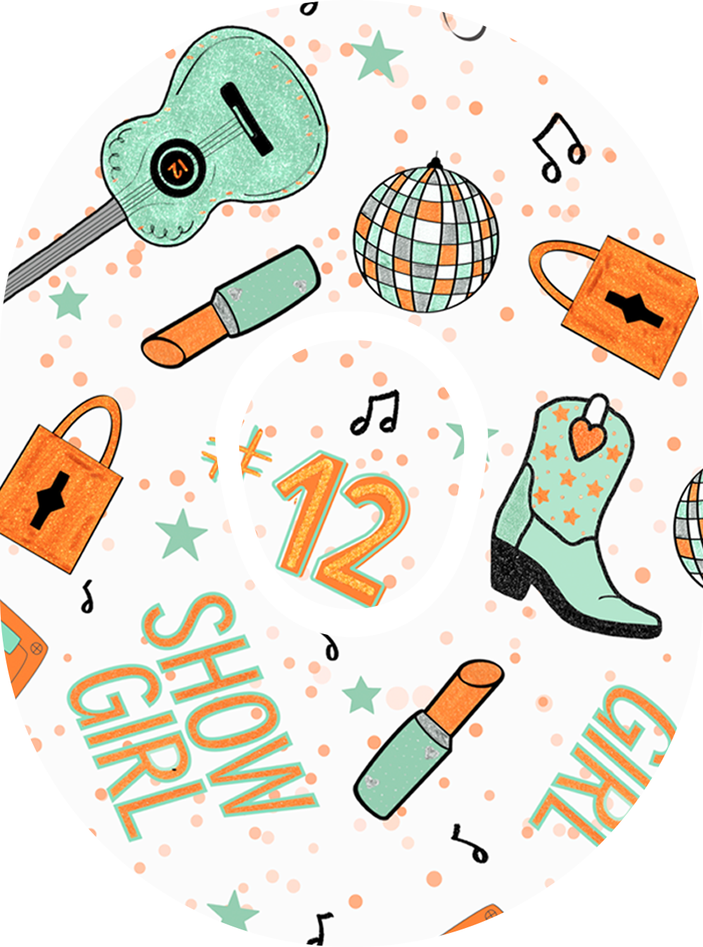 Taylor Swift TLOAS-Inspired Diabetes Overpatch for Dexcom G7/G6, Libre, and Omnipod (Design #1)
