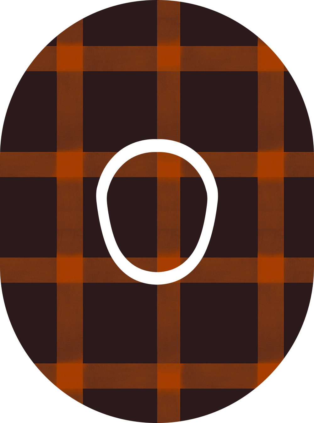 Taylor Swift Evermore Plaid-Inspired Diabetes Overpatch for Dexcom G7/G6, Libre, and Omnipod