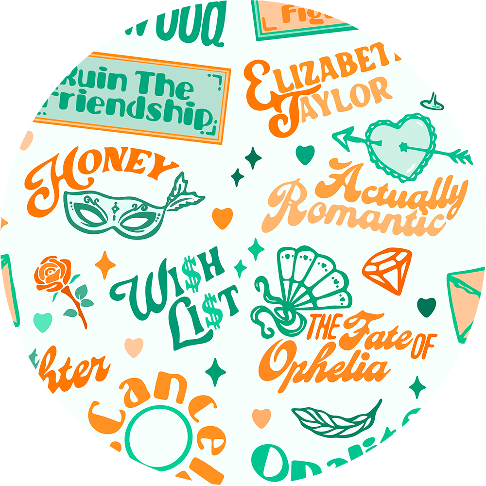 Taylor Swift TLOAS-Inspired Diabetes Overpatch for Dexcom G7/G6, Libre, and Omnipod (Design #3)