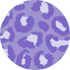 Purple Cheetah Diabetes Overpatch for Dexcom G7/G6, Libre, and Omnipod