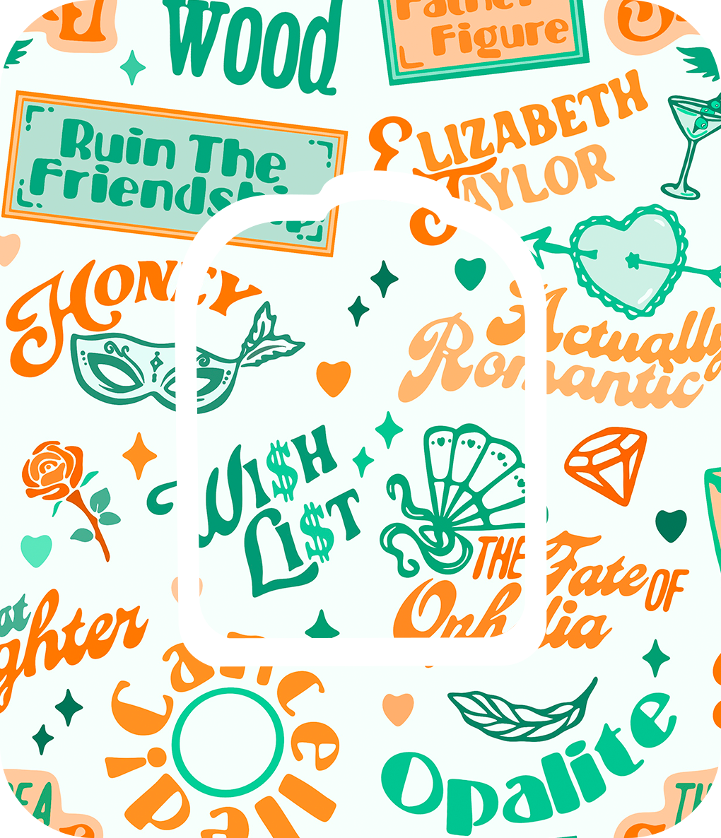 Taylor Swift TLOAS-Inspired Diabetes Overpatch for Dexcom G7/G6, Libre, and Omnipod (Design #3)